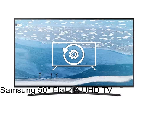 Restauration d'usine Samsung 50'' Flat 4K UHD TV