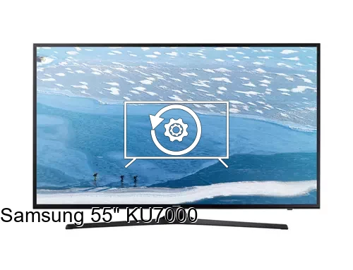 Restaurar de fábrica Samsung 55" KU7000