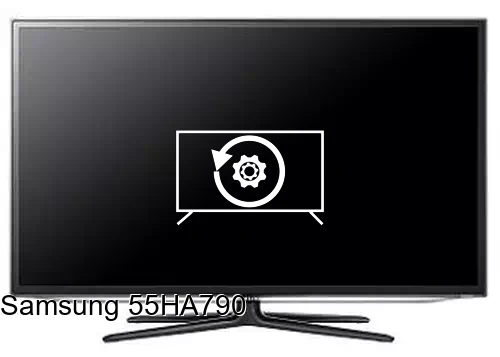 Factory reset Samsung 55HA790