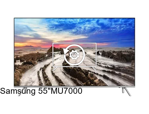 Restauration d'usine Samsung 55"MU7000