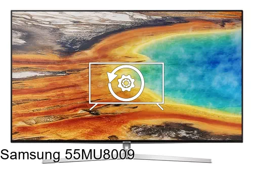 Restauration d'usine Samsung 55MU8009