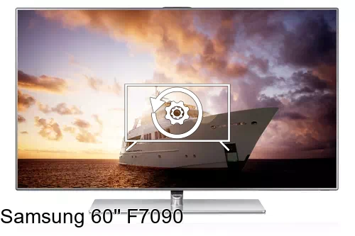 Factory reset Samsung 60'' F7090