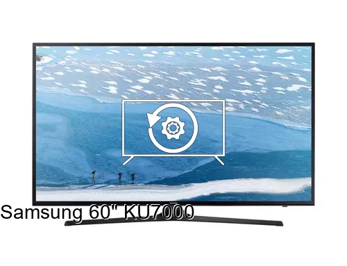 Factory reset Samsung 60" KU7000