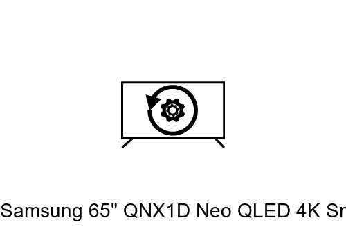 Factory reset Samsung 65" QNX1D Neo QLED 4K Smart TV (2024) and C430 C-Series Soundbar with Subwoofer