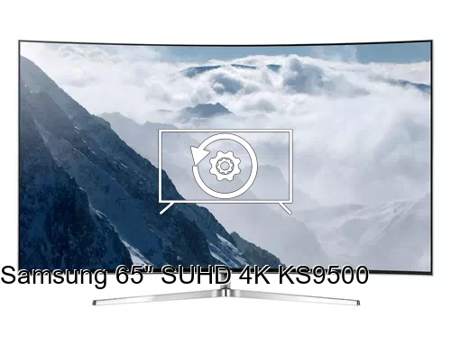 Restauration d'usine Samsung 65" SUHD 4K KS9500