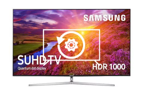 Factory reset Samsung 75" KS8000 Flat SUHD Quantum Dot Ultra HD Premium HDR 1000 TV