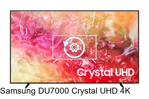 Réinitialiser Samsung DU7000 Crystal UHD 4K