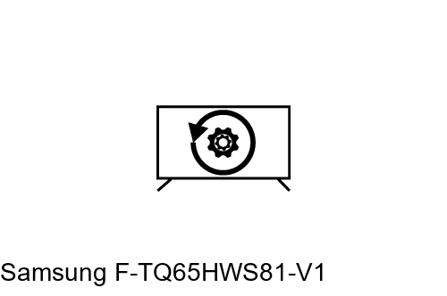 Factory reset Samsung F-TQ65HWS81-V1