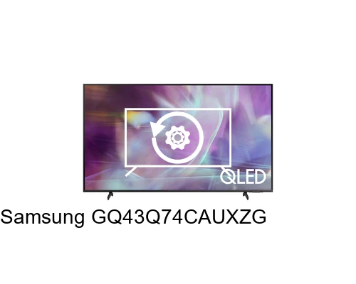 Reset Samsung GQ43Q74CAUXZG