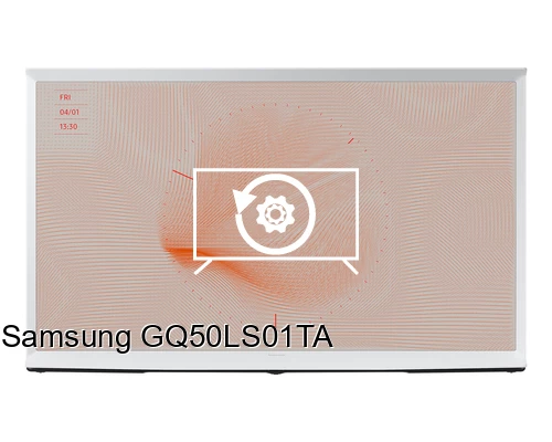 Factory reset Samsung GQ50LS01TA