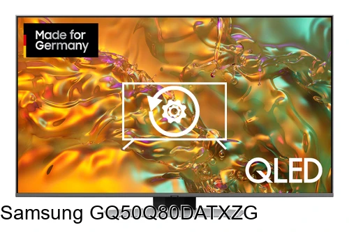 Factory reset Samsung GQ50Q80DATXZG