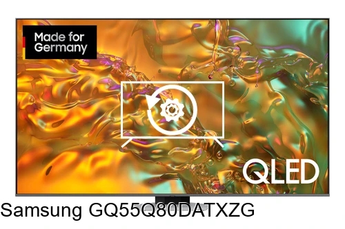 Réinitialiser Samsung GQ55Q80DATXZG