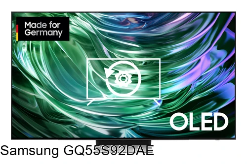 Factory reset Samsung GQ55S92DAE