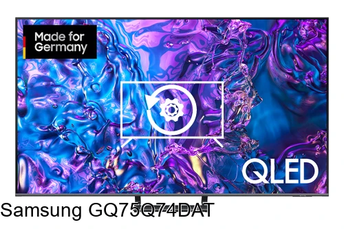 Restaurar de fábrica Samsung GQ75Q74DAT