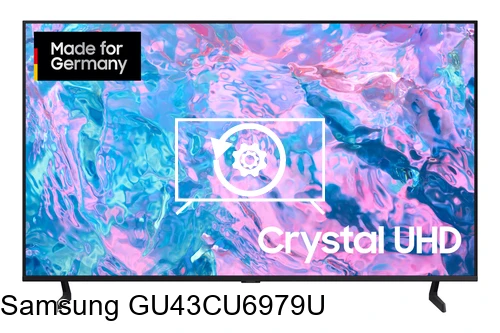 Réinitialiser Samsung GU43CU6979U
