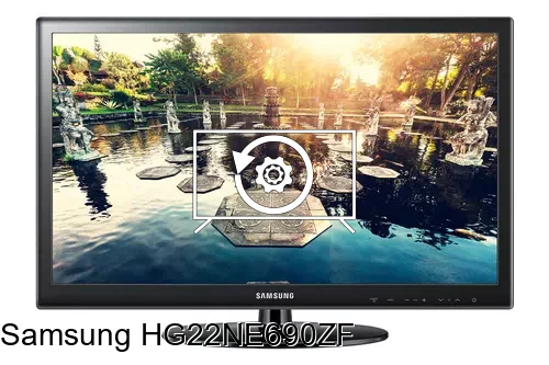 Factory reset Samsung HG22NE690ZF