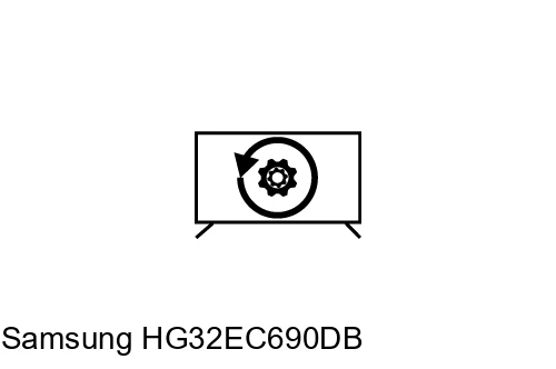 Factory reset Samsung HG32EC690DB
