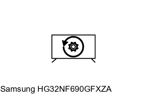 Factory reset Samsung HG32NF690GFXZA