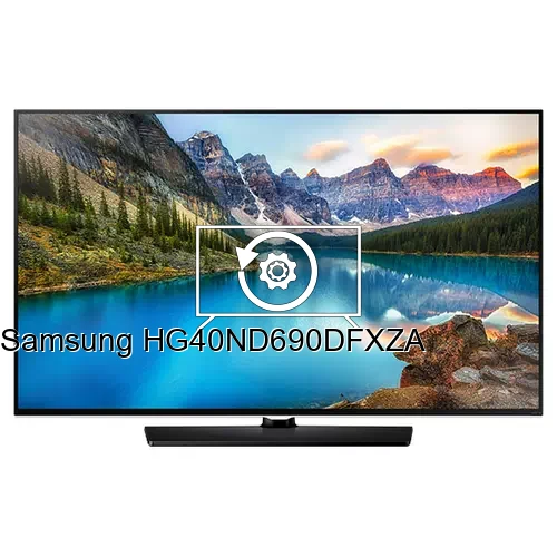 Restaurar de fábrica Samsung HG40ND690DFXZA