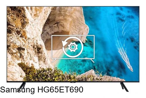 Factory reset Samsung HG65ET690