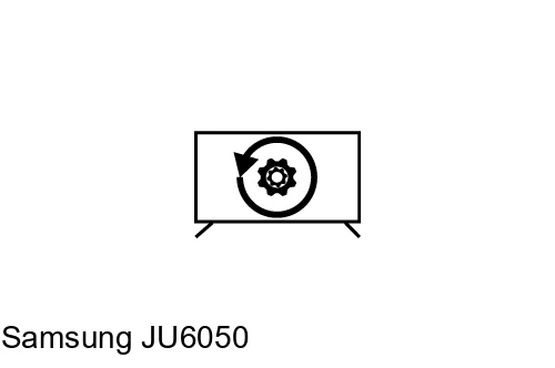 Restauration d'usine Samsung JU6050