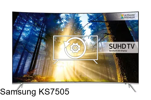 Factory reset Samsung KS7505