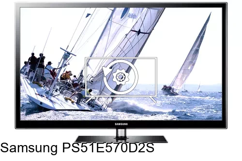 Restaurar de fábrica Samsung PS51E570D2S