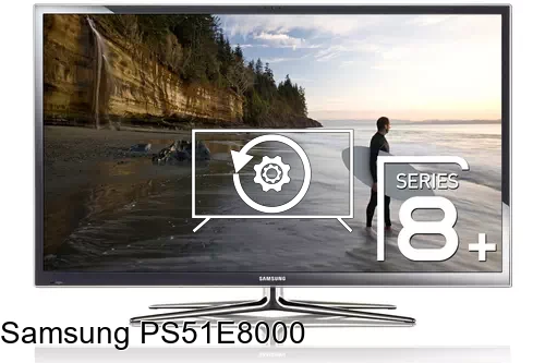 Restaurar de fábrica Samsung PS51E8000