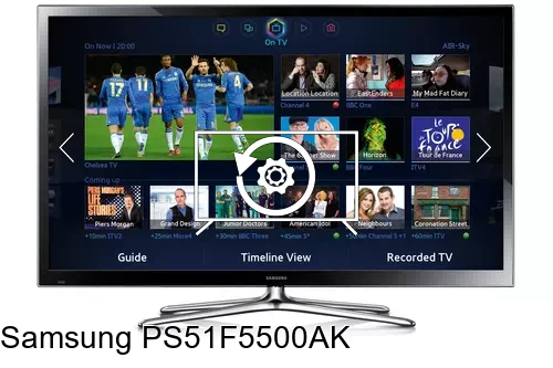 Restaurar de fábrica Samsung PS51F5500AK