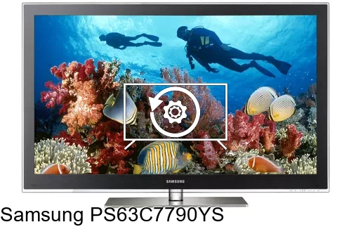 Factory reset Samsung PS63C7790YS