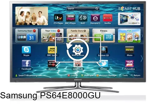 Factory reset Samsung PS64E8000GU