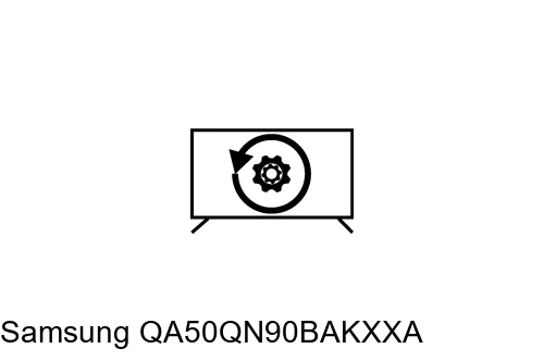 Factory reset Samsung QA50QN90BAKXXA