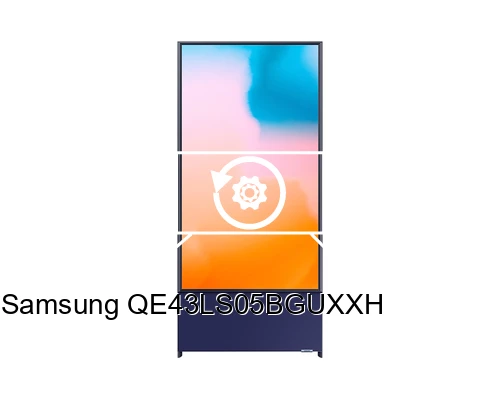 Factory reset Samsung QE43LS05BGUXXH