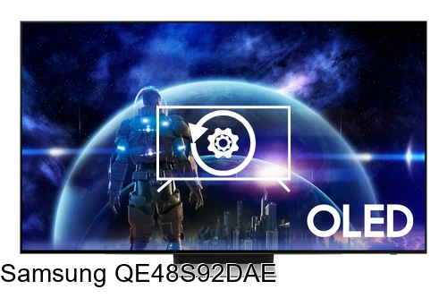 Factory reset Samsung QE48S92DAE