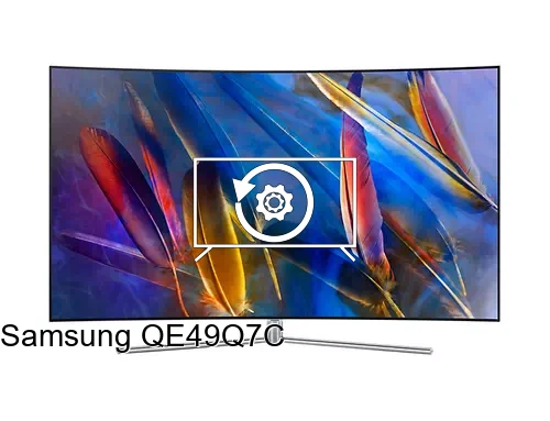 Factory reset Samsung QE49Q7C