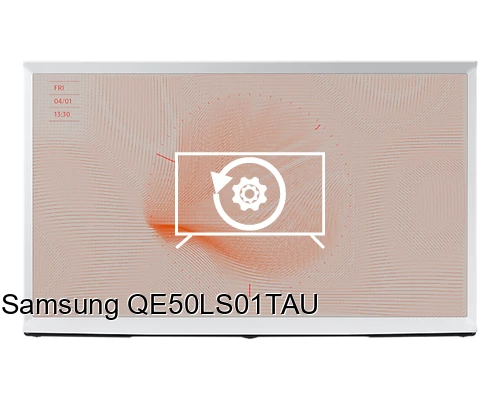 Factory reset Samsung QE50LS01TAU