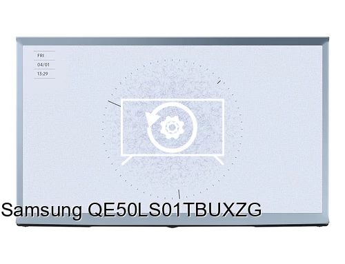 Factory reset Samsung QE50LS01TBUXZG