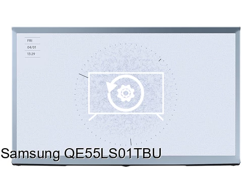 Factory reset Samsung QE55LS01TBU