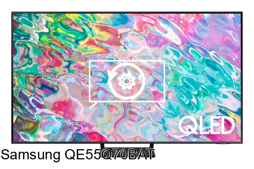 Factory reset Samsung QE55Q70BAT