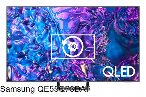 Factory reset Samsung QE55Q73DAT