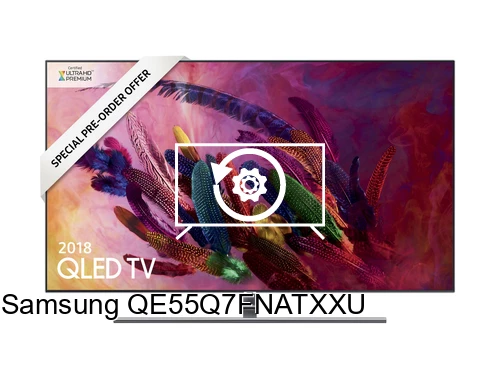 Réinitialiser Samsung QE55Q7FNATXXU