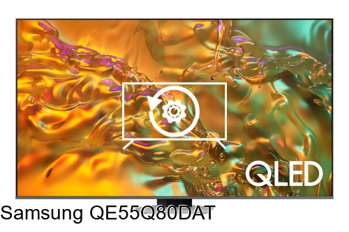 Réinitialiser Samsung QE55Q80DAT