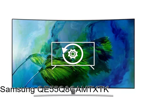 Factory reset Samsung QE55Q8CAMTXTK