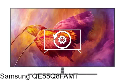 Factory reset Samsung QE55Q8FAMT