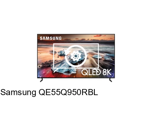 Factory reset Samsung QE55Q950RBL