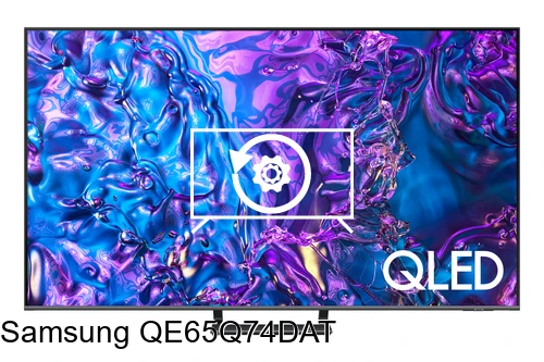 Réinitialiser Samsung QE65Q74DAT