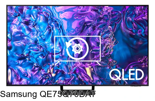 Resetear Samsung QE75Q70DAT