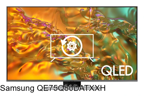 Réinitialiser Samsung QE75Q80DATXXH