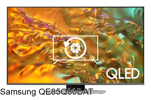 Réinitialiser Samsung QE85Q80DAT