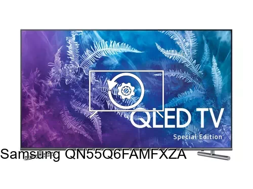 Factory reset Samsung QN55Q6FAMFXZA